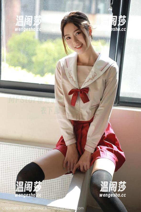 MFStar模范学院-大美妞儿 MFStar模范学院 - 原图:大美妞儿连体衣下那不安分的灵魂