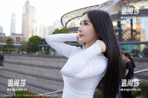 MiiTao蜜桃社-咕噜Sweet MiiTao蜜桃社 - 咕噜Sweet的套图,镂空的感觉犹如轻柔的低语,有一点撩。