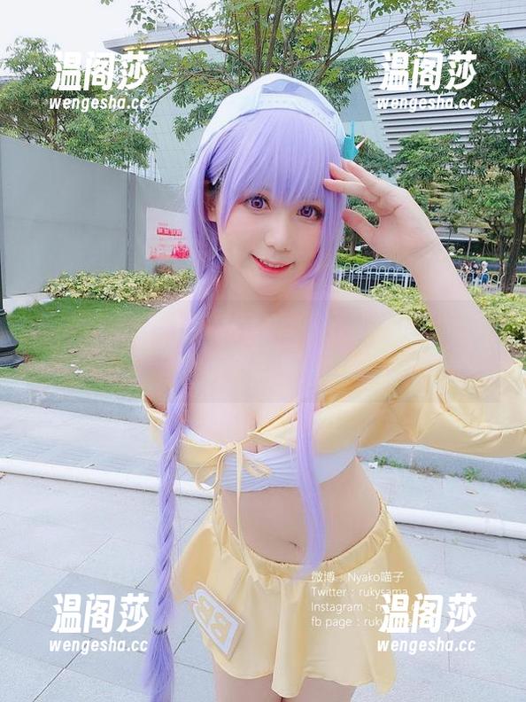 大凤纯白婚纱，Nyako喵子的幸福图集和下载全新上线！