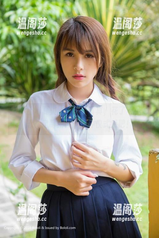 波萝社 - 夏美酱的婚纱写真，花了不少心思，定制就该是一种仪式感吧！