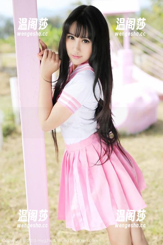 美媛馆-Ellie艾栗栗 美媛馆 - Ellie艾栗栗和服作品集,细节到唇色都在挑衅我!